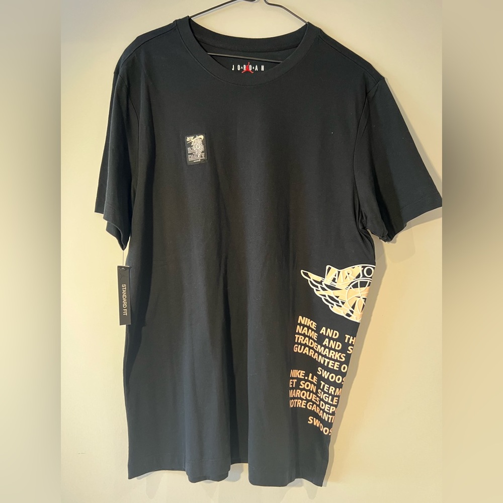 Jordan T-Shirt Black/Crimson Tint